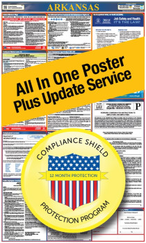 Arkansas All In One Poster + 3 Year Replacement Poster