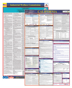 California Labor Law Poster - Discount Pack