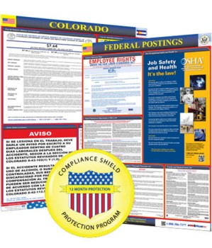 Colorado State and Federal Poster + 1 Year Replacement Posters