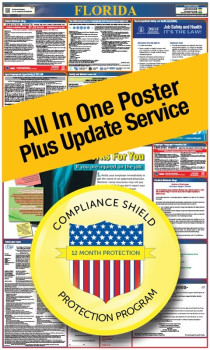 Florida All In One Poster + 2 Year Replacement Poster