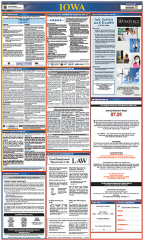 Iowa All in One Labor Law Poster