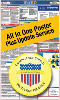 Idaho All In One Poster + 3 Year Replacement Poster
