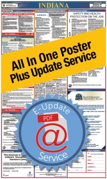 Indiana All In One Poster + 2 Year E-Update Service