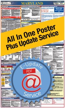 Maryland All In One Poster + 2 Year E-Update Service