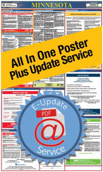 Minnesota All In One Poster + 2 Year E-Update Service