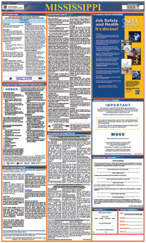 Mississippi Labor Law Poster
