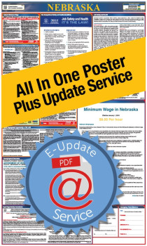 Nebraska All In One Poster + 2 Year E-Update Service