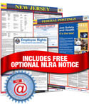 New Jersey State and Federal Poster + 2 Year E-Update Service