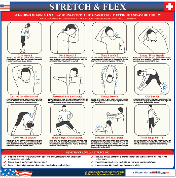 Stretch and Flex Poster