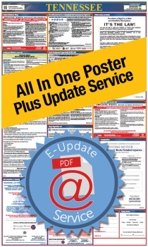Tennessee All In One Poster + 3 Year E-Update Service