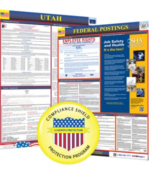 Utah State and Federal Poster + 1 Year Replacement Posters